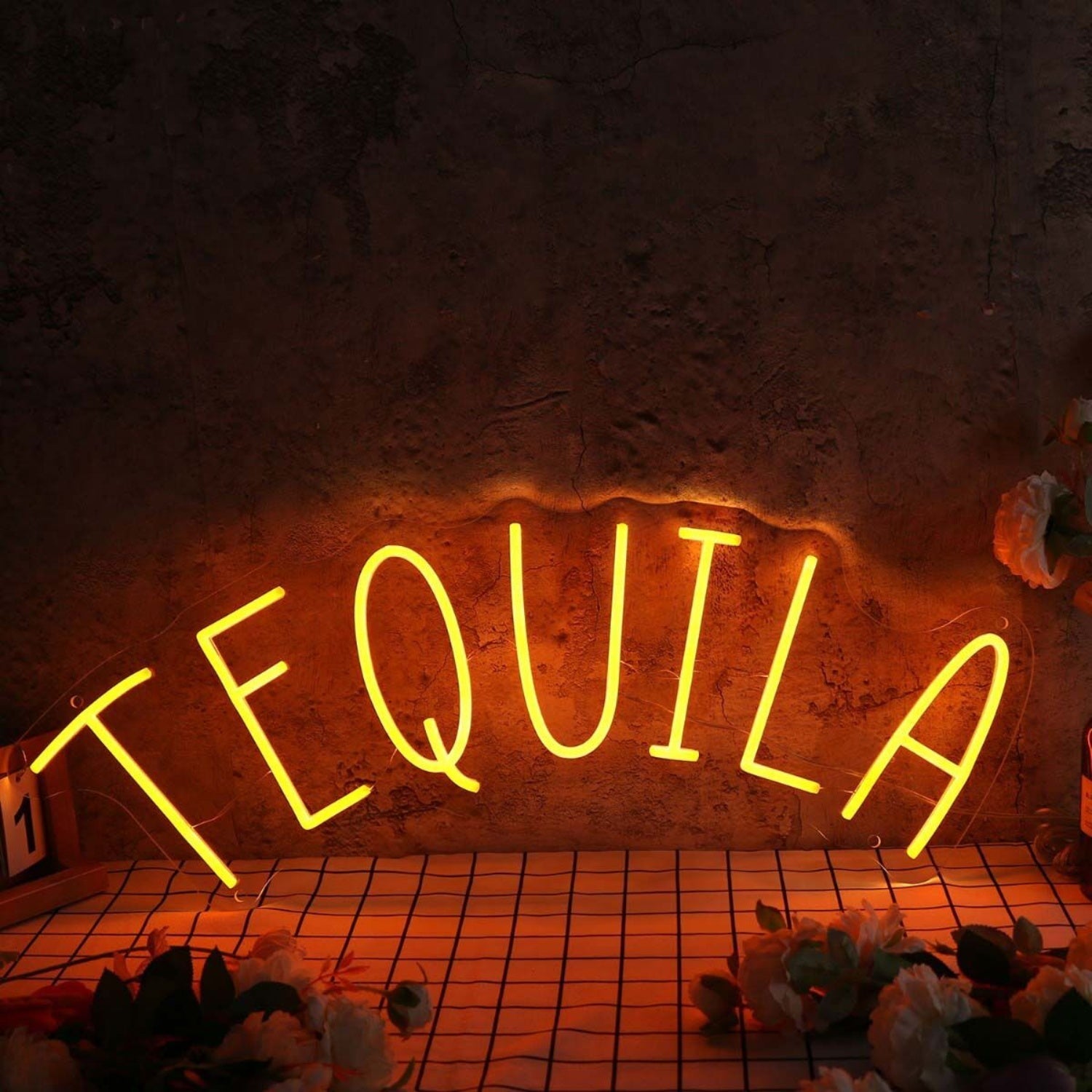 Tequila Orange Led Neon Sign - Shineneon