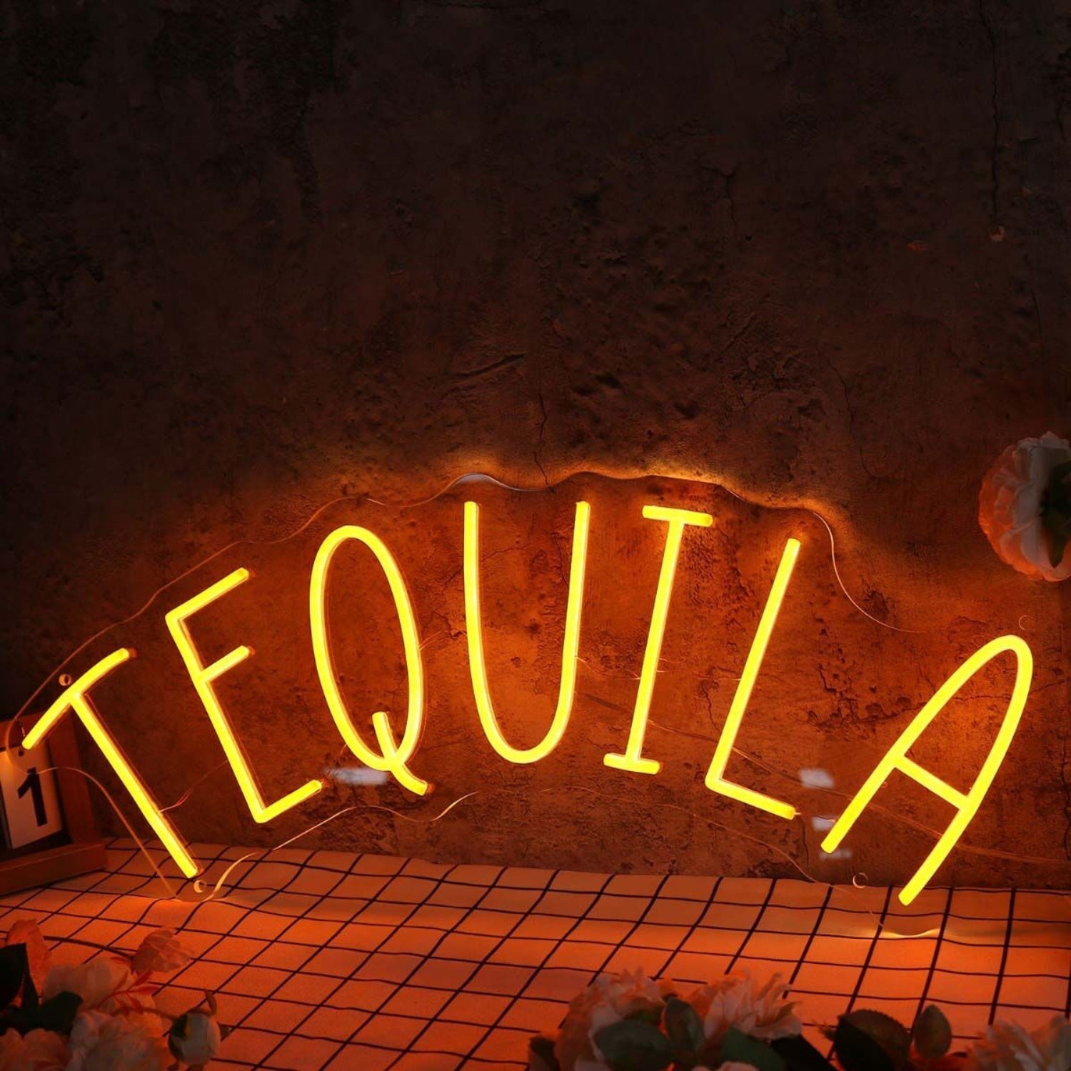Tequila Orange Led Neon Sign - Shineneon