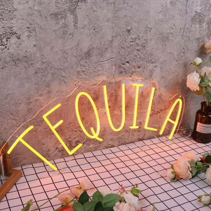 Tequila Orange Led Neon Sign - Shineneon