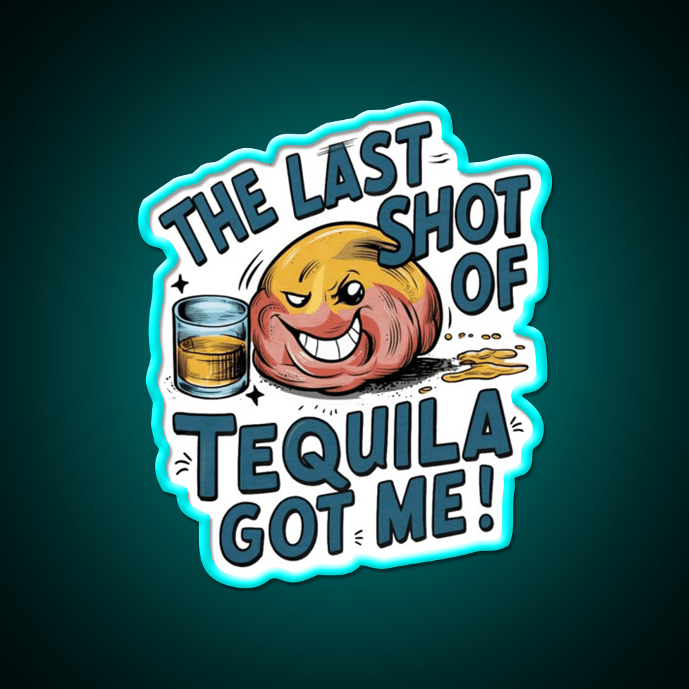Tequila Party Drink Tequila Led Neon Sign Rgb Color - Shineneon