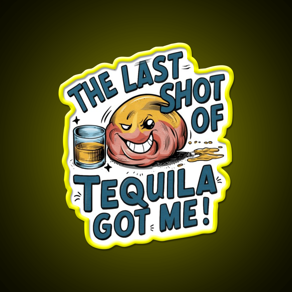 Tequila Party Drink Tequila Led Neon Sign Rgb Color - Shineneon