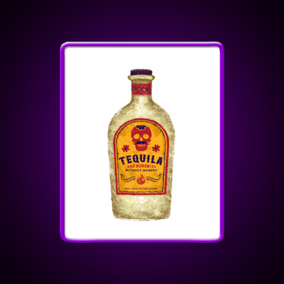 Tequila Party Drink Tequila Led Neon Sign Wall Light Rgb Color - Shineneon