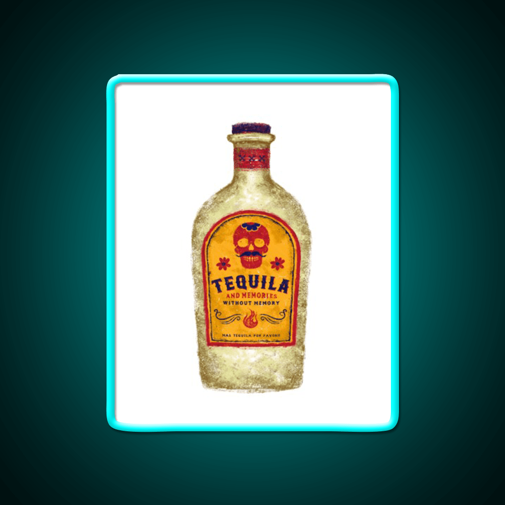 Tequila Party Drink Tequila Led Neon Sign Wall Light Rgb Color - Shineneon