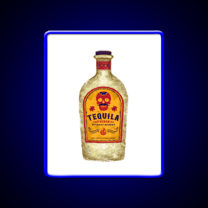 Tequila Party Drink Tequila Led Neon Sign Wall Light Rgb Color - Shineneon