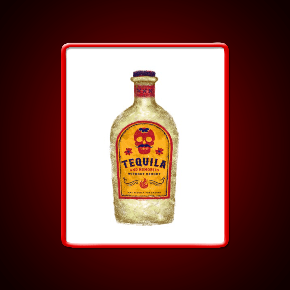 Tequila Party Drink Tequila Led Neon Sign Wall Light Rgb Color - Shineneon