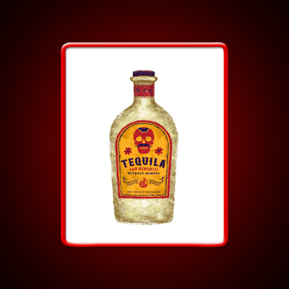 Tequila Party Drink Tequila Led Neon Sign Wall Light Rgb Color - Shineneon
