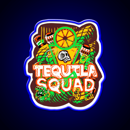 Tequila Party Party Drink Tequila Led Neon Sign Rgb Color - Shineneon