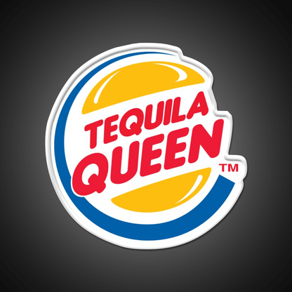 Tequila Queen Piece For Tequila Lovers Party Drink Tequila Led Neon Sign Rgb Color - Shineneon