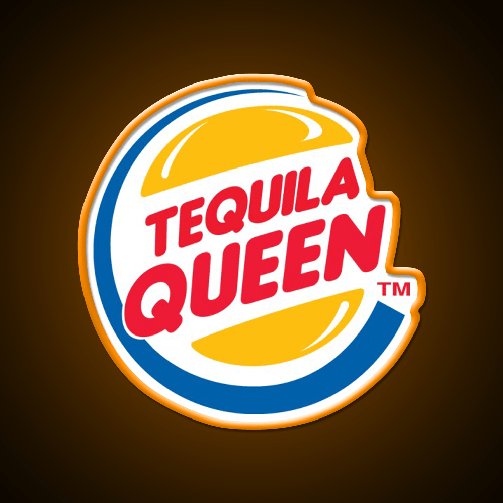 Tequila Queen Piece For Tequila Lovers Party Drink Tequila Led Neon Sign Rgb Color - Shineneon