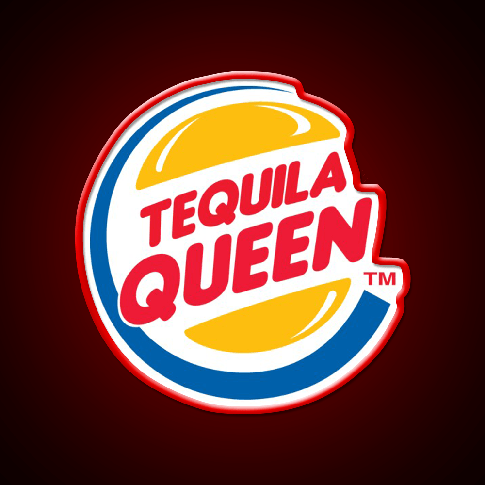 Tequila Queen Piece For Tequila Lovers Party Drink Tequila Led Neon Sign Rgb Color - Shineneon