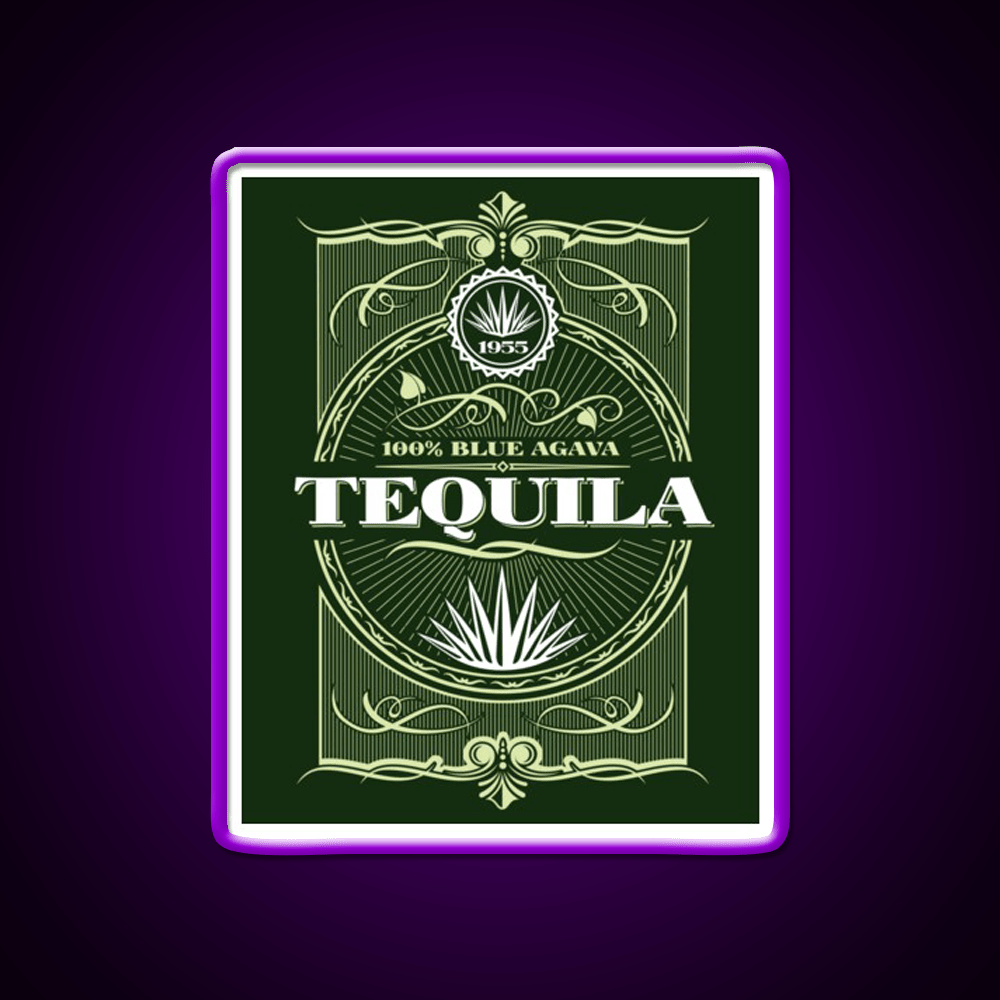 Tequila Retro Style Party Drink Tequila Led Neon Sign Rgb Color - Shineneon