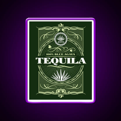 Tequila Retro Style Party Drink Tequila Led Neon Sign Rgb Color - Shineneon