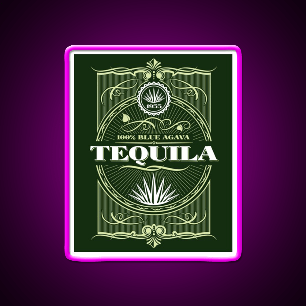 Tequila Retro Style Party Drink Tequila Led Neon Sign Rgb Color - Shineneon