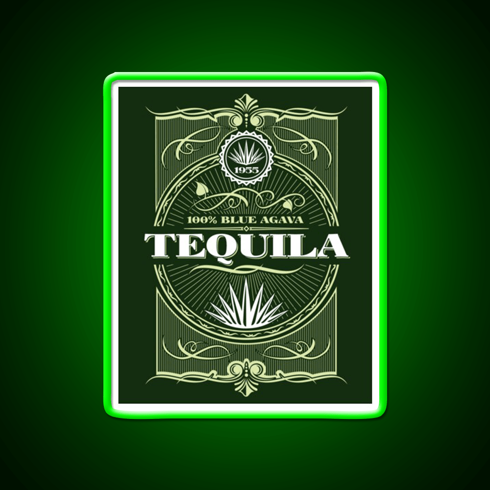 Tequila Retro Style Party Drink Tequila Led Neon Sign Rgb Color - Shineneon