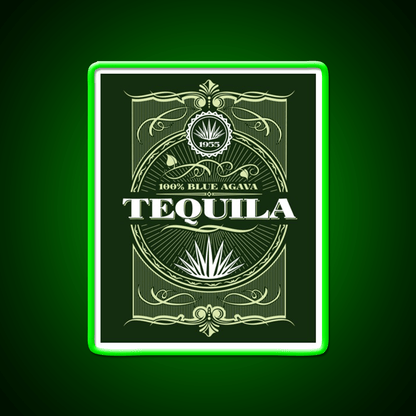 Tequila Retro Style Party Drink Tequila Led Neon Sign Rgb Color - Shineneon