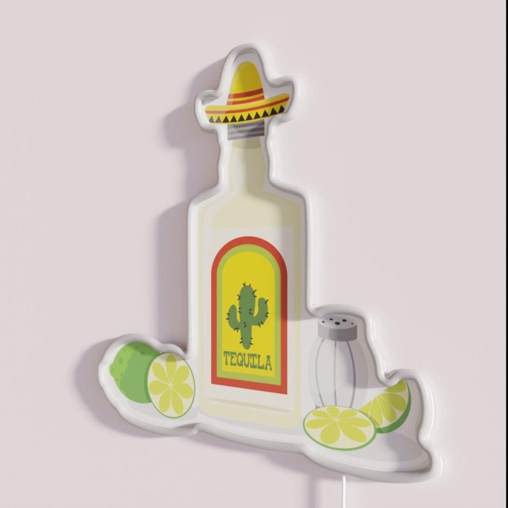 Tequila Rgb Led Neon Sign Bar Wall Decor - Shineneon