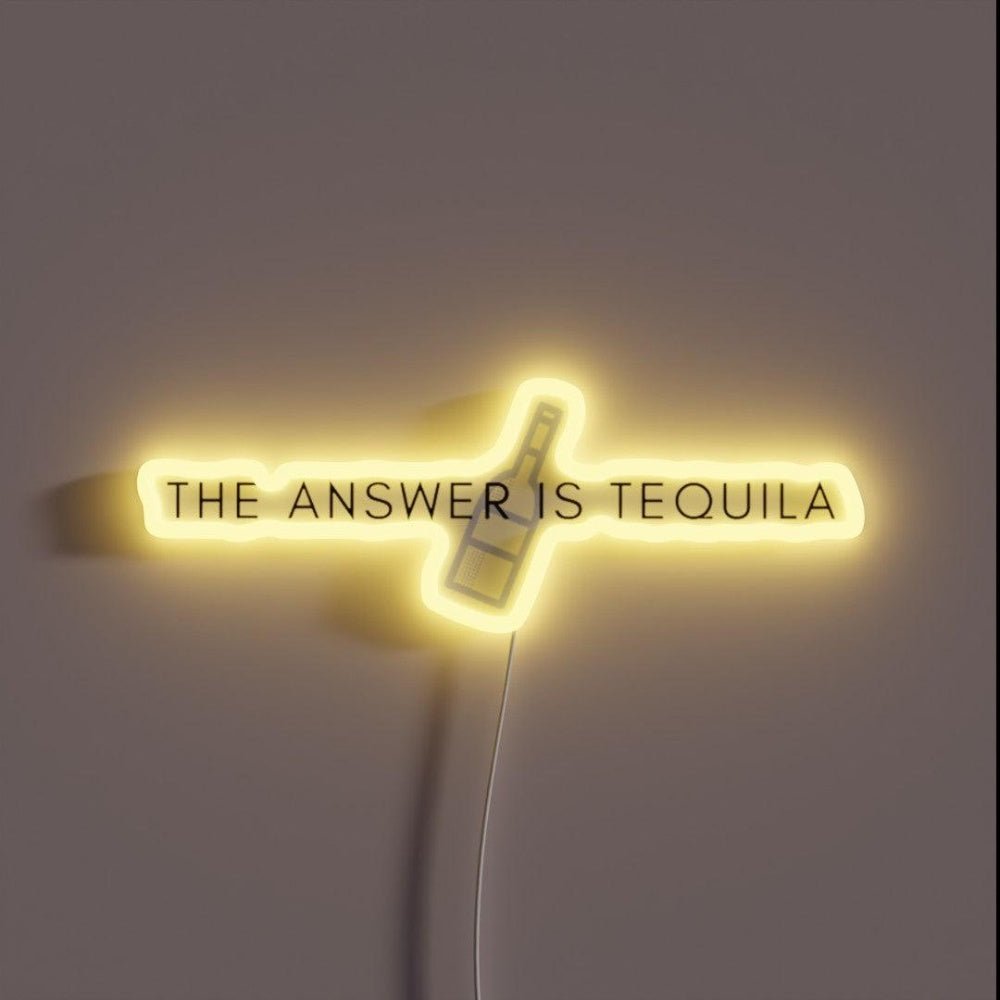 Tequila Rgb Led Neon Sign Restaurant Wall Art - Shineneon