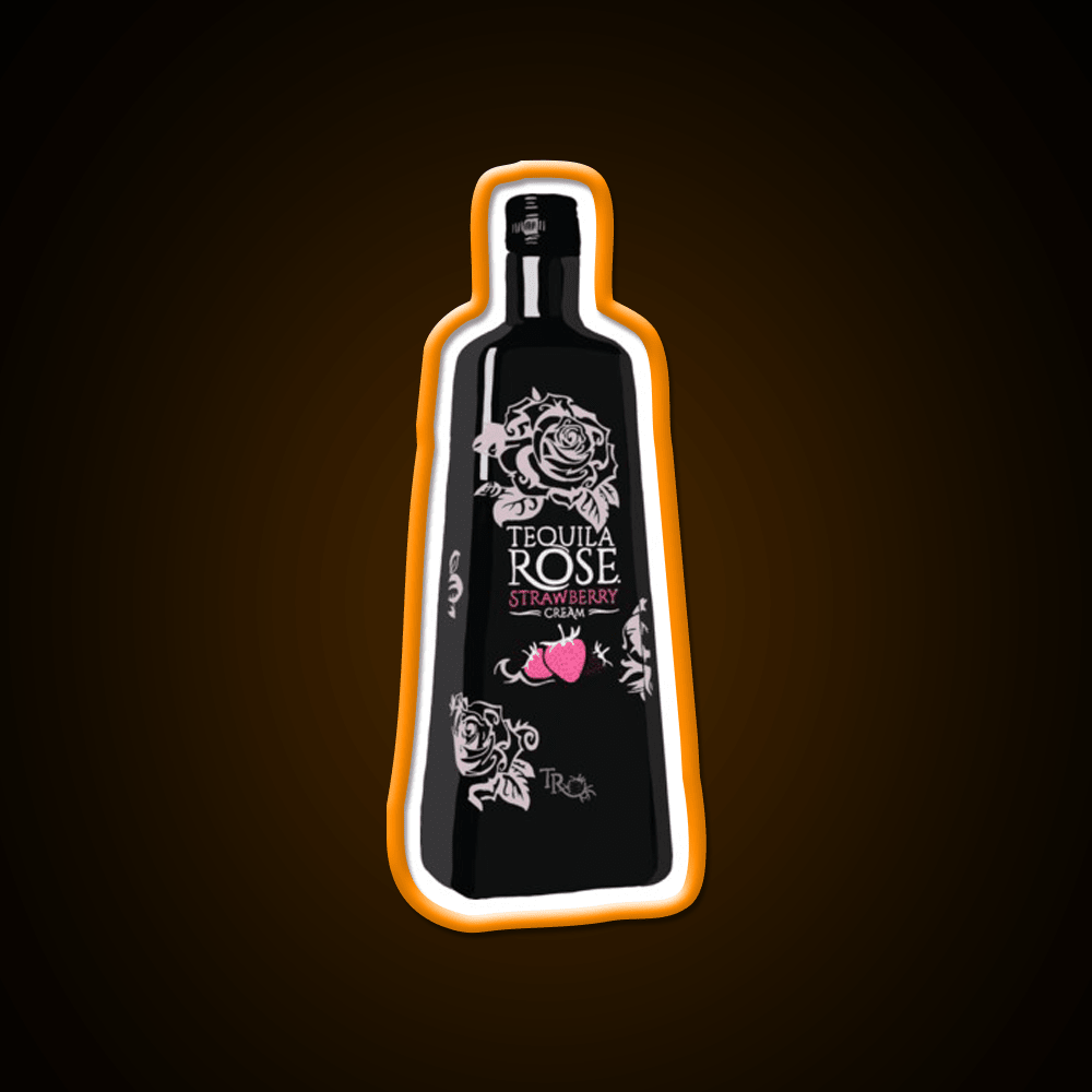 Tequila Rose Party Drink Tequila Led Neon Sign By Multimedia Rgb Color - Shineneon
