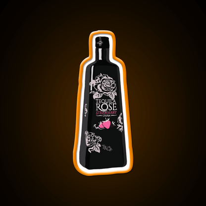Tequila Rose Party Drink Tequila Led Neon Sign By Multimedia Rgb Color - Shineneon