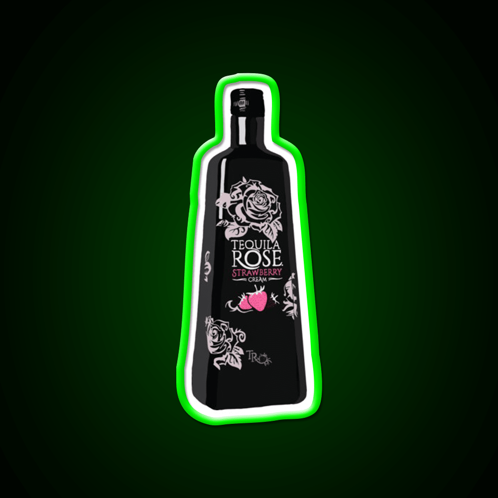 Tequila Rose Party Drink Tequila Led Neon Sign By Multimedia Rgb Color - Shineneon