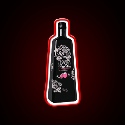 Tequila Rose Party Drink Tequila Led Neon Sign By Multimedia Rgb Color - Shineneon