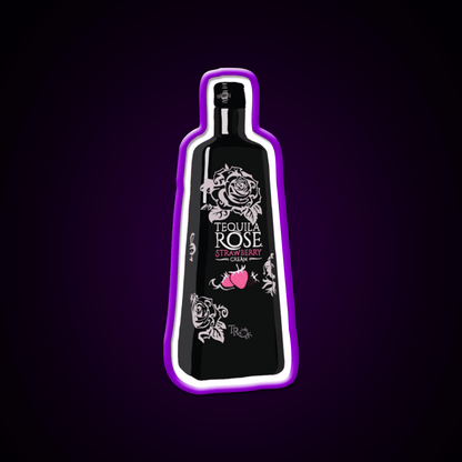 Tequila Rose Party Drink Tequila Led Neon Sign By Multimedia Rgb Color - Shineneon