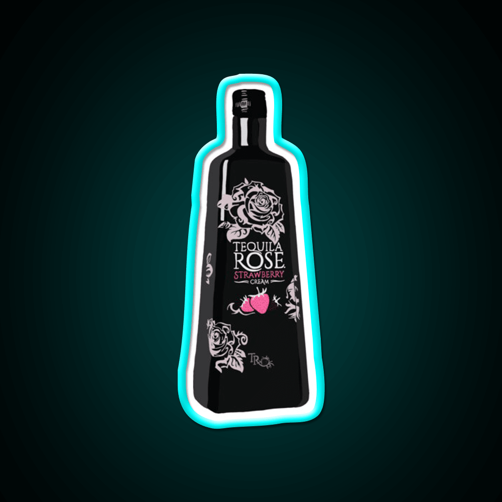 Tequila Rose Party Drink Tequila Led Neon Sign By Multimedia Rgb Color - Shineneon