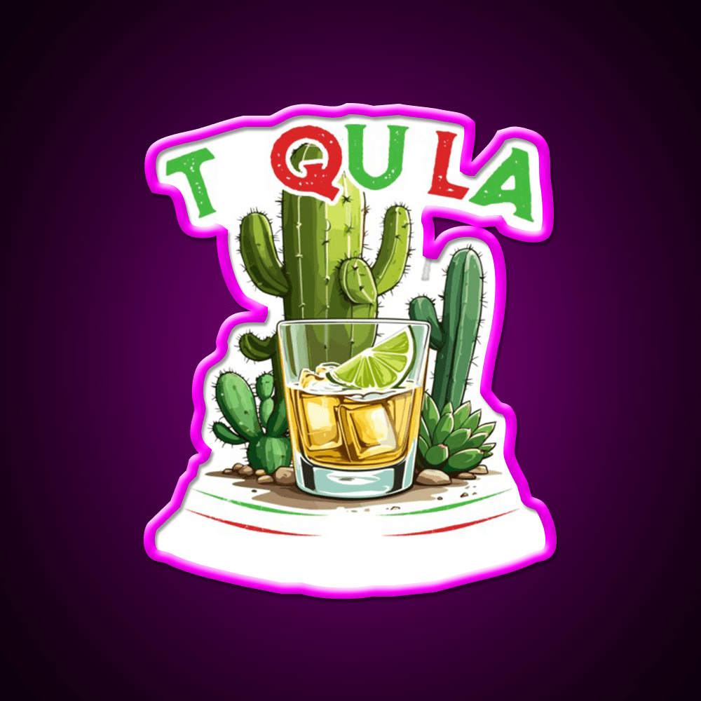 Tequila Saying Cinco De Mayo Party Drink Tequila Led Neon Sign Rgb Color - Shineneon