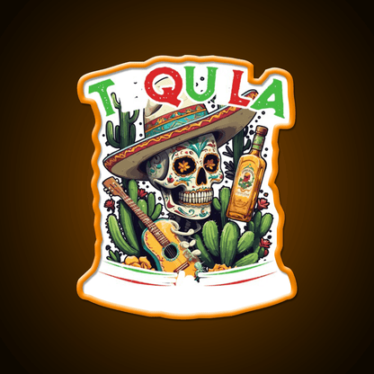 Tequila Saying Cinco De Mayo Party Drink Tequila Led Neon Sign Wall Art Rgb Color - Shineneon