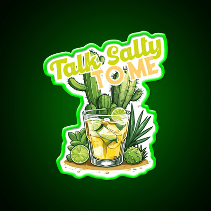 Tequila Saying Party Drink Tequila Led Neon Sign Cocktail Neon Sign Rgb Color - Shineneon