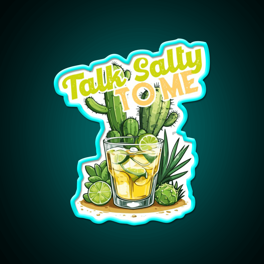 Tequila Saying Party Drink Tequila Led Neon Sign Cocktail Neon Sign Rgb Color - Shineneon