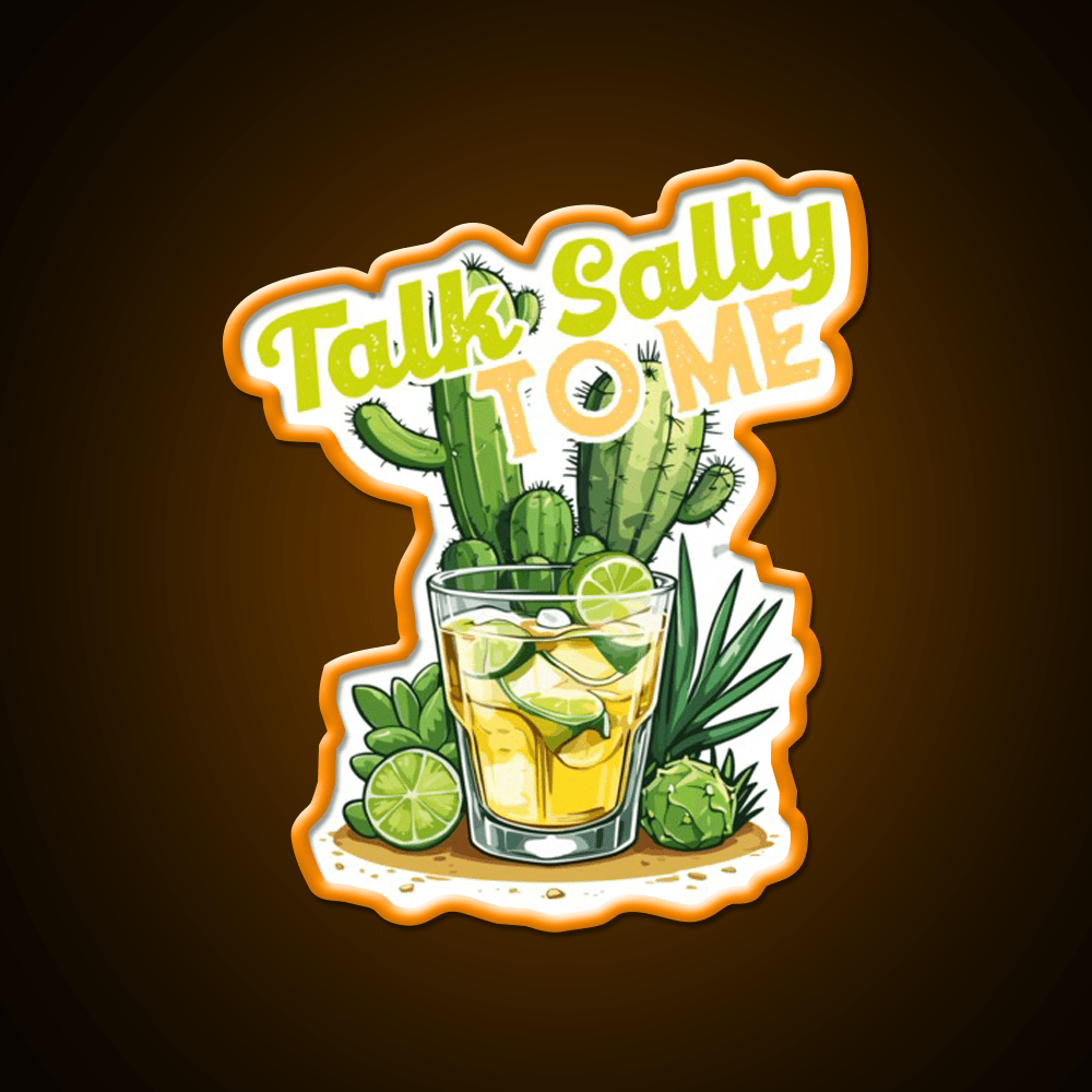 Tequila Saying Party Drink Tequila Led Neon Sign Cocktail Neon Sign Rgb Color - Shineneon