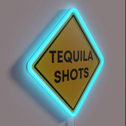 Tequila Shots Rgb Led Neon Sign - Shineneon