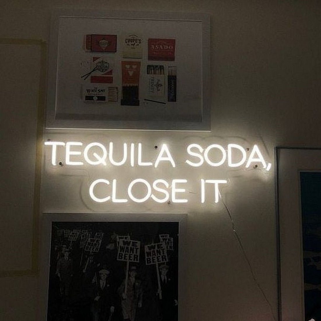 Tequila Soda Close It Led Sign Business Neon Sign - Shineneon