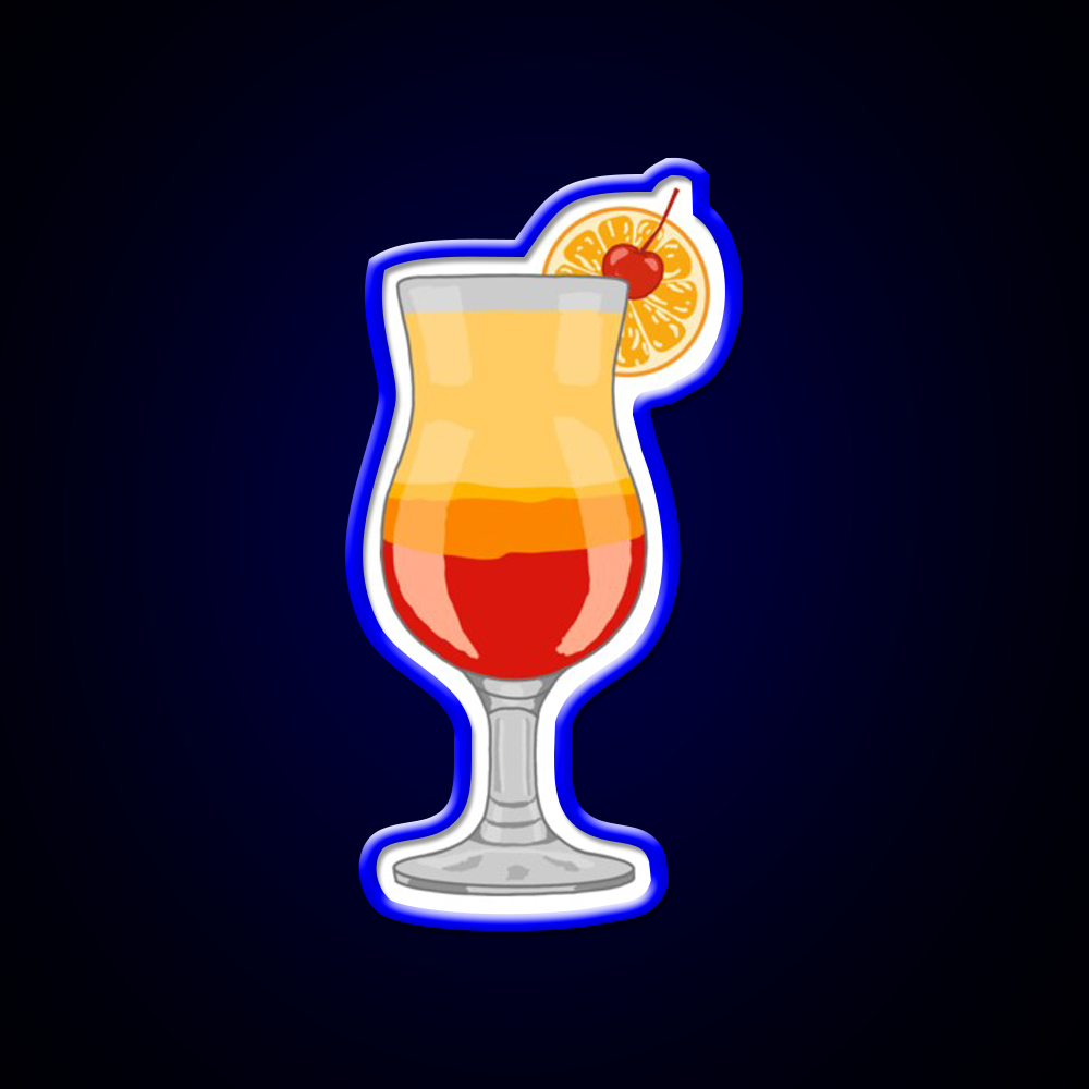 Tequila Sunrise Cocktail Bar Decor Led Neon Sign Rgb Color - LED neon sign view 5