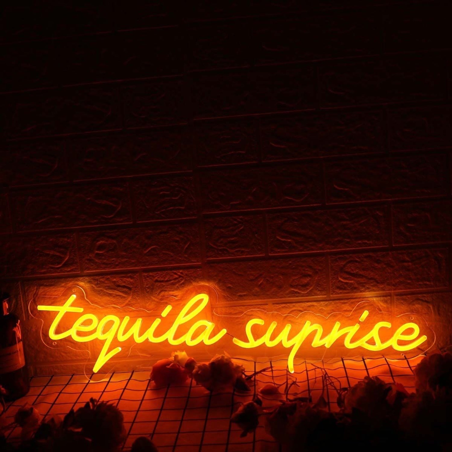 Tequila Sunrise Orange Led Neon Sign - Shineneon