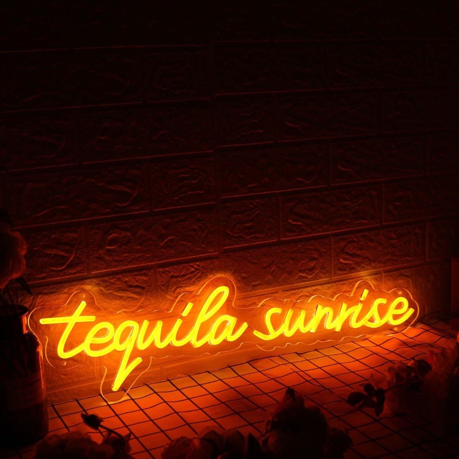 Tequila Sunrise Orange Led Neon Sign - Shineneon