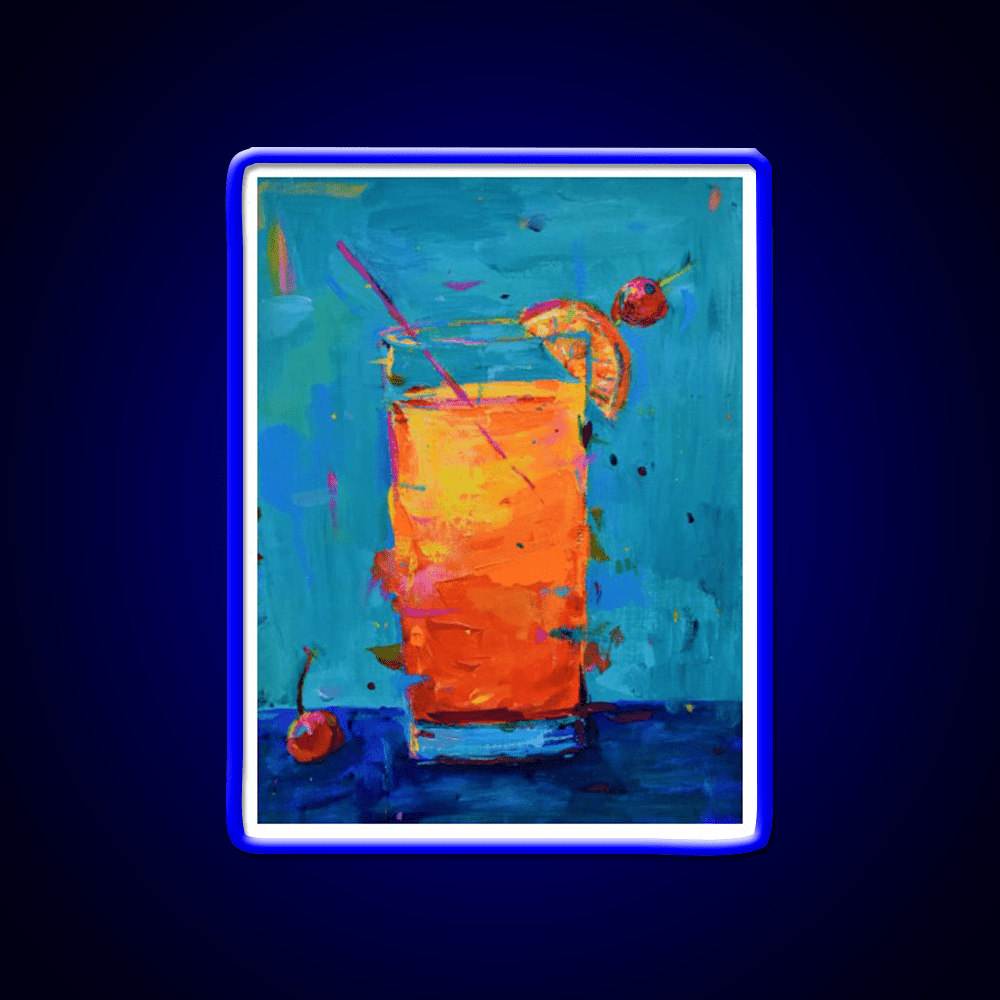 Tequila Sunrise Party Drink Tequila Led Neon Sign Bar Led Sign Rgb Color - Shineneon