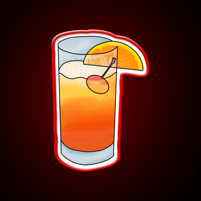Tequila Sunrise Party Drink Tequila Led Neon Sign Wall Art Rgb Color - Shineneon