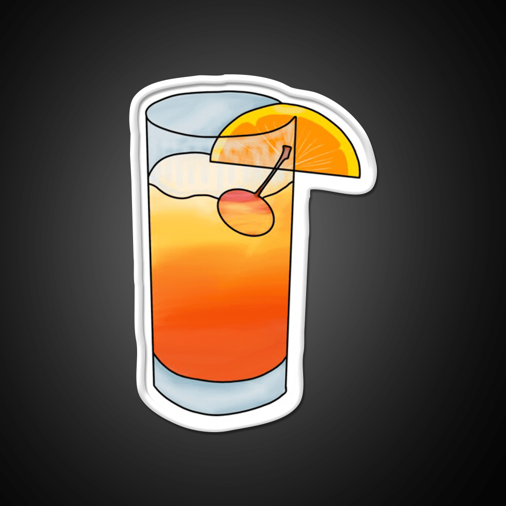 Tequila Sunrise Party Drink Tequila Led Neon Sign Wall Art Rgb Color - Shineneon
