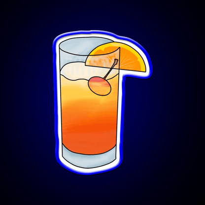 Tequila Sunrise Party Drink Tequila Led Neon Sign Wall Art Rgb Color - Shineneon