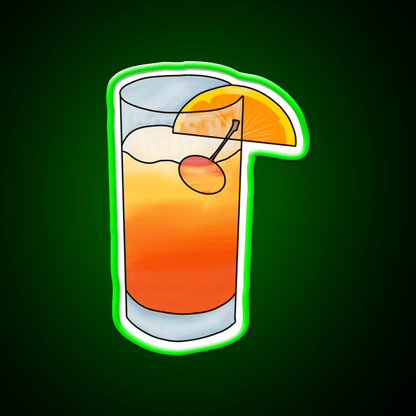 Tequila Sunrise Party Drink Tequila Led Neon Sign Wall Art Rgb Color - Shineneon