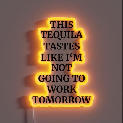 Tequila Taste Rgb Led Neon Sign - Shineneon