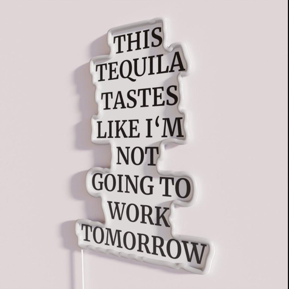 Tequila Taste Rgb Led Neon Sign - Shineneon