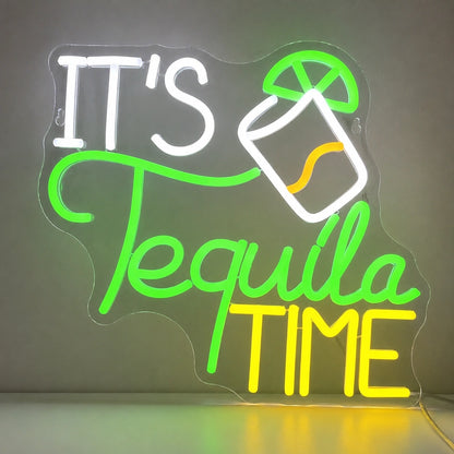 Tequila Time Neon Sign LED Neon Sign main product image