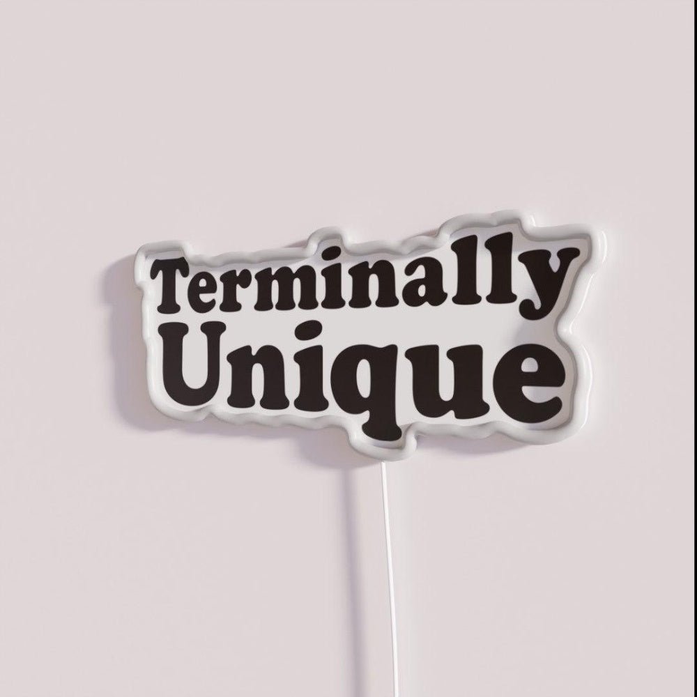 Terminally Unique Na Aa 12 Step Sobriety Rgb Led Neon Sign - Shineneon