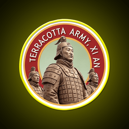 Terracotta Army Asian Cultural Led Neon Sign Rgb Color - Shineneon