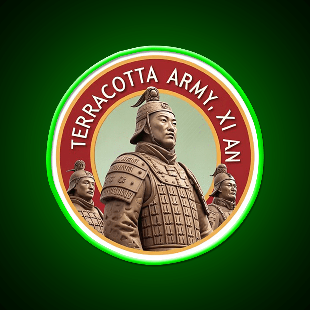 Terracotta Army Asian Cultural Led Neon Sign Rgb Color - Shineneon