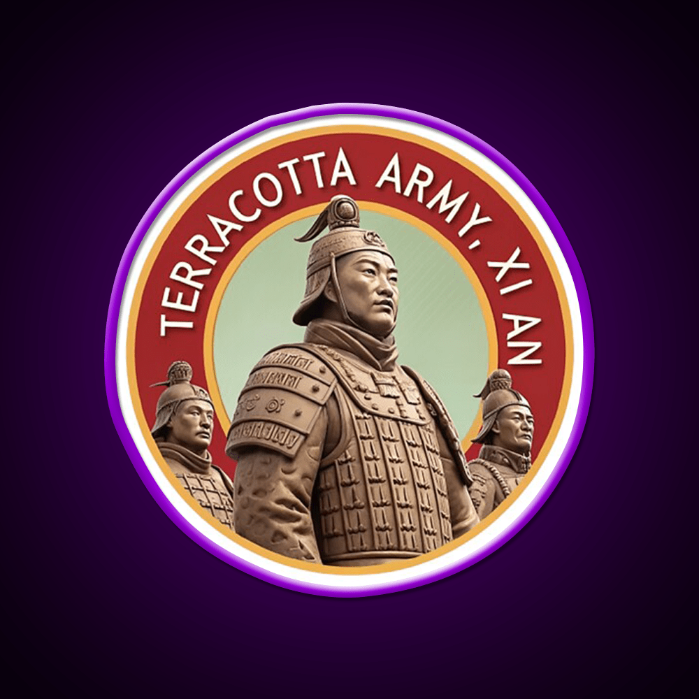 Terracotta Army Asian Cultural Led Neon Sign Rgb Color - Shineneon