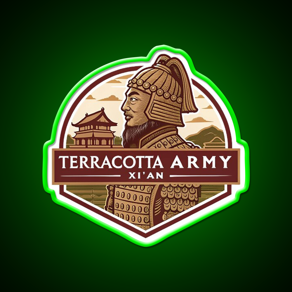 Terracotta Army Asian Cultural Led Neon Sign Wall Art Rgb Color - LED neon sign view 8